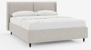 VALKIRIA letto di design con vano contenitore e testiera avvolgente -