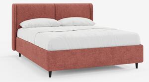 VALKIRIA letto di design con vano contenitore e testiera avvolgente -
