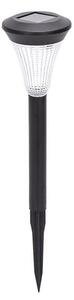 Aigostar - Lampada solare a LED/2V 6500K IP44 40 mAh nera