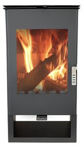 Stufa moderna modello Ina, efficienza energetica A 80,20%, 7,5 kW, 470 x 400 x 943 mm
