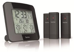 Stazione meteorologica wireless HAMA EWS Trio, nera