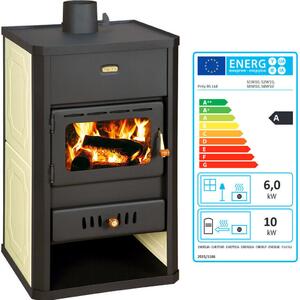 Stufa a legna ad acqua Prity S3W13 5,1 + 9,9 kw EEK-A
