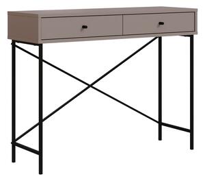 Tavolo consolle grigio/beige 35x110 cm Titan – Marckeric