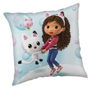 Cuscino per bambini 40x40 cm Gabby's Dollhouse "Bubbles" – Jerry Fabrics