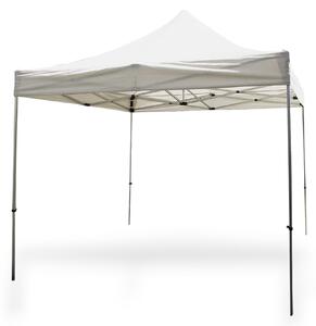 Gazebo in acciaio 3x3 mt con struttura telescopica in acciaio e telo in poliestere con sacca per il trasporto Katrina