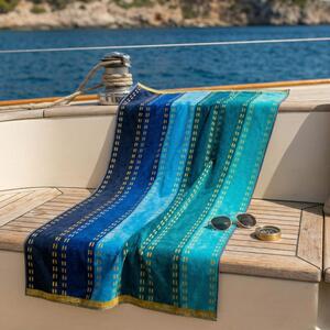 Telo Mare 95X180 Ibiza BLU Spugna Caleffi