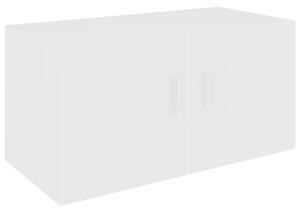 Armadietto da Parete Bianco 80x39x40 cm in Legno Multistrato