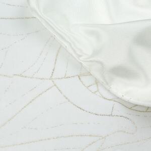 Tovaglia centrale in velluto bianco con stampa floreale Larghezza: 35 cm | Lunghezza: 140 cm