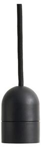Lampada a sospensione HAY, Common, dimmerabile, Nero, Soggiorno, Plastica