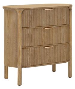 Com� con tre ampi cassetti, MODELLO GOTEBORG Dimensioni 80,5x47x h 82 cm Peso 21 kg La struttura in metallo e legno finitura legno naturale