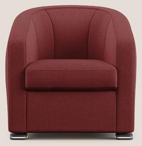 Cloe Poltroncina in tessuto smacchiabile con acqua QuickClean T08 ross