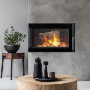 KRATKI SIMPLE Inserto camino ad aria sinistra 6kW Eco recupero SCHLIESSSET