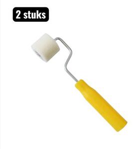 Set per pittura in miniatura 3 cm - Ideale per lavori di precisione e modellini - Giallo