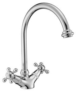 PB Rubinetto da cucina in stile retrò V1905 Cromo