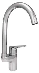 Aquanello Casa Miscelatore da cucina cromato con leva superiore CR-1202-CS