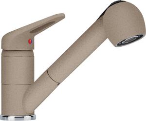 Rubinetto FRANKE NOVARA-PLUS in CASHMERE con doccetta estraibile / miscelatore monocomando