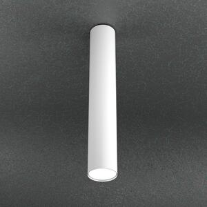 Plafoniera Moderna Cloud Metallo Bianco 1 Luce Gx53 Cilindrica 50Cm