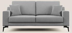Prestige divano moderno in microfibra smacchiabile T11 grigio
