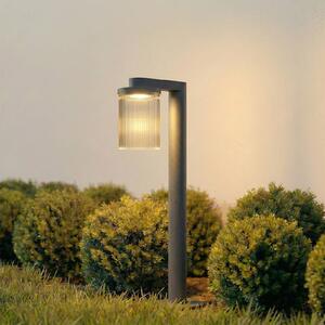 Lampioncino da giardino Beelia Lucande, Nero, Alluminio, Moderno, Lampada LED da esterni