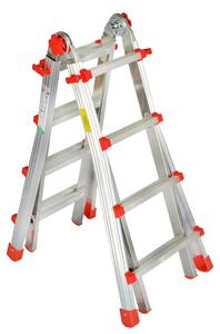 Scala multiuso 'squadra piu'' 4+4 gradini