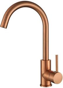 Rubinetto da cucina in rame Ausmann Arvia PVD Copper con bocca girevole 1208970639