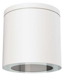Applique da soffitto IP54 GU10 in Alluminio e Vetro - Bianca Colore del corpo Bianco
