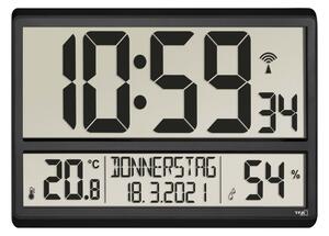TFA 60.4520.01 Orologio radiocontrollato con climatizzatore