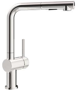 Rubinetto da cucina, doccetta estraibile, orientabile a 360°, cromo lucido - Pro, G3/8