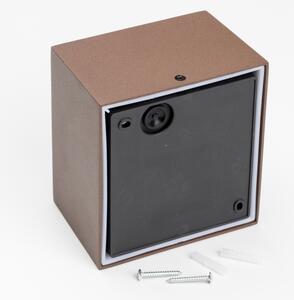 BRILAGI - Lampada da parete LED per esterni TERNI LED/12W/230V marrone IP44