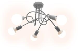 Lampadario da parete per bambini OXFORD 5xE27/15W/230V