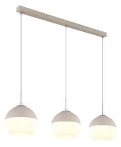 Globo 15999-3H - Lampadario a cavo RAGUSA 3xE27/60W/230V