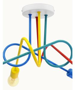 Lampadario LED da soffitto per bambini OXFORD 4xE27/10W/230V