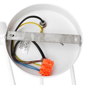 Lampadario a soffitto per bambini OXFORD 2xE27/15W/230V bianco