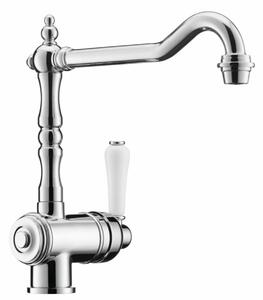 NABER PASSATO 2 CHROM miscelatore monocomando con bocca girevole / Miscelatore da cucina