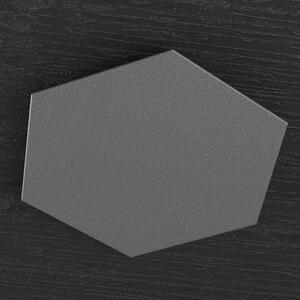 Plafoniera Moderna Decorativa Hexagon Metallo Grigio Antracite