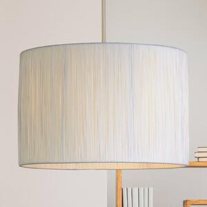 Searchlight Lampada a sospensione Morianna, dimmerabile, Bianco / Opale, Soggiorno / Sala da pranzo, Legno, Scandinavo, Lampada a sospensione