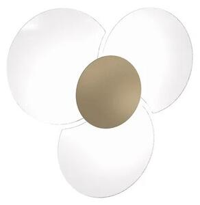 Clover applique-plafoniera d.70 cm 6 luci sabbia 1114-70-sa