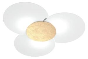 Clover applique-plafoniera d.100 cm 6 luci foglia oro 1114-100-fo