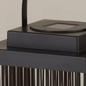 Searchlight Lampada LED per terrazza Sophelia, 26 cm, nera, rattan Sophelia, Nero, Legno, Scandinavo, Lampade solari