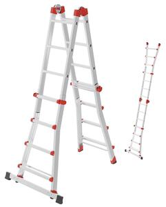 Scala telescopica multifunzionale Hailo M80 4x4 pioli