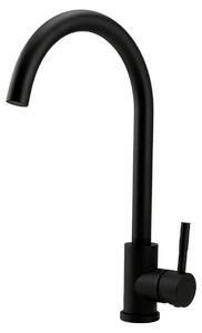 Rubinetto da cucina Pure.Sink Elite Steel Stream, nero opaco PS8044-10