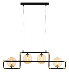 Jupiter 1983 - Lampadario a sospensione con filo ZAFRA 4xG9/10W/230V nero/beige