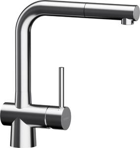 Schock Laios rubinetto da cucina in acciaio inox con doccia 517120EDM