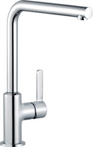 Miscelatore monocomando per lavello Kludi L-INE-S con bocca girevole, cromato, 1 pezzo