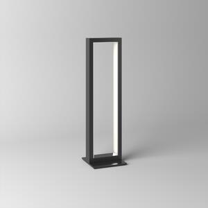 Lampada Scrivania-Ufficio Moderna Four Squares Alluminio Nero Led 8W