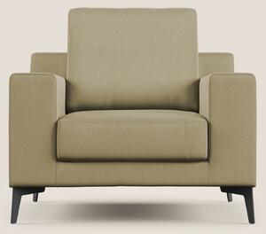 Prestige poltroncina moderna in microfibra smacchiabile T11 beige