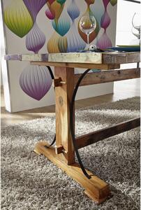 Tavolo da pranzo in legno di Legno riciclato 140x90x76 multicolore laccato NATURE OF SPIRIT #09