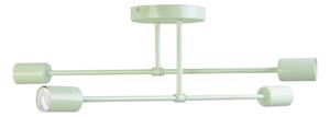 Lampadario a plafone CAMBRIDGE 4xE27/15W/230V verde