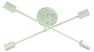 Lampadario a plafone CAMBRIDGE 4xE27/15W/230V verde