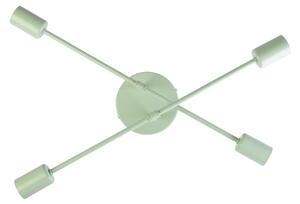 Lampadario a plafone CAMBRIDGE 4xE27/15W/230V verde